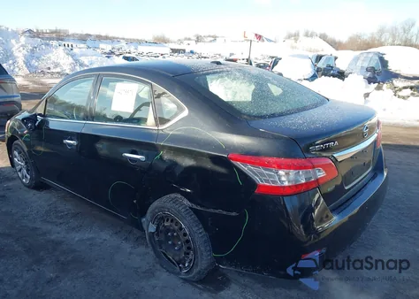 2015 Nissan Sentra Fe+ S/S/Sl/Sr/Sv z USA, uszkodzony, nr VIN 3N1AB7AP4FL660835